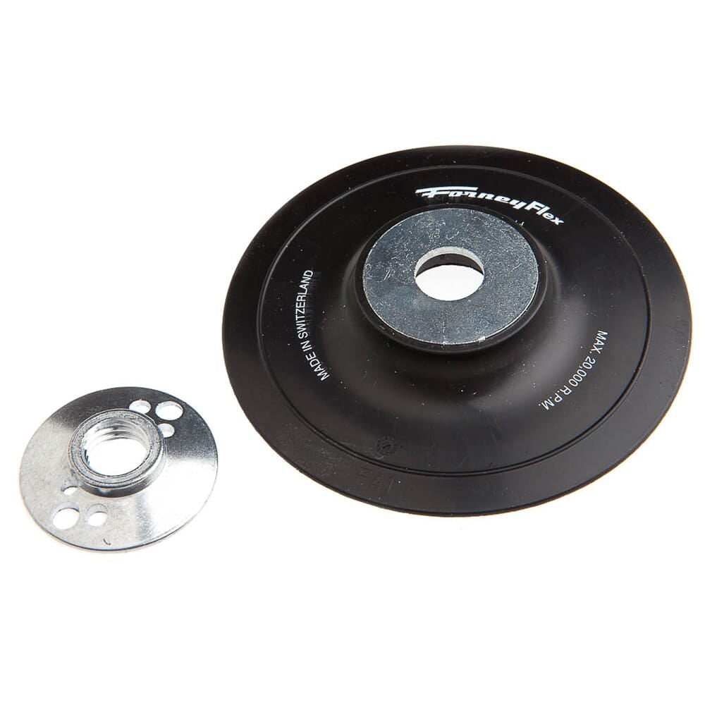 Backing Pad for Sanding Discs, 4-1/2 in x 5/8 in-11