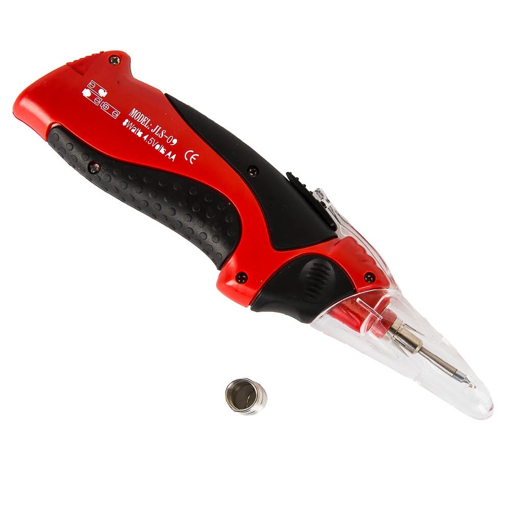 Battery Powered LED Soldering Iron Supply