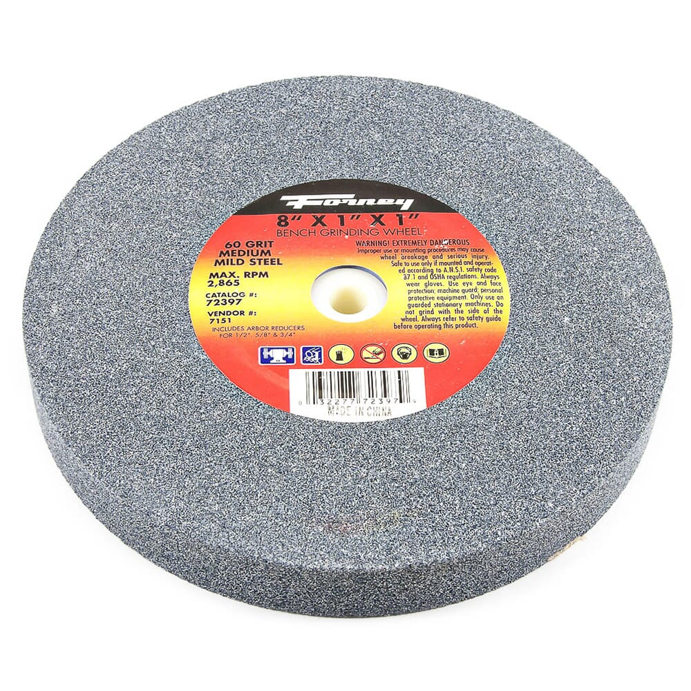 Bench Grinding Wheel, 8 in x 1 in x 1 in Online