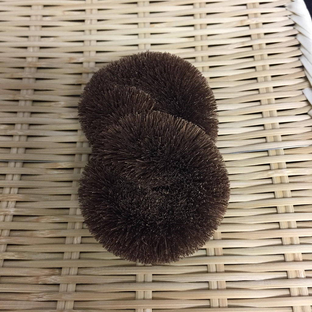 HEMP PALM SCRUBBING BRUSH / TAWASHI BRUSH