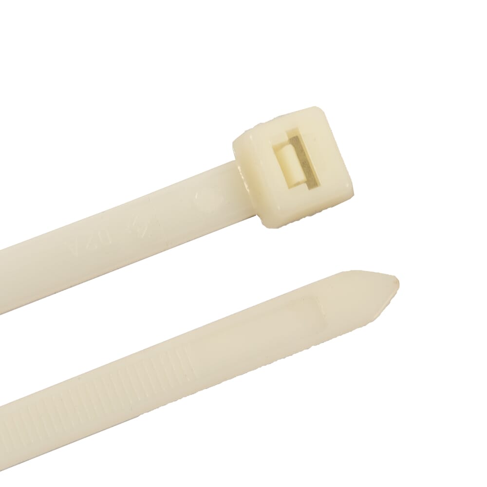 Cable Ties, 48 in Natural Extra Heavy-Duty, 10-Pack