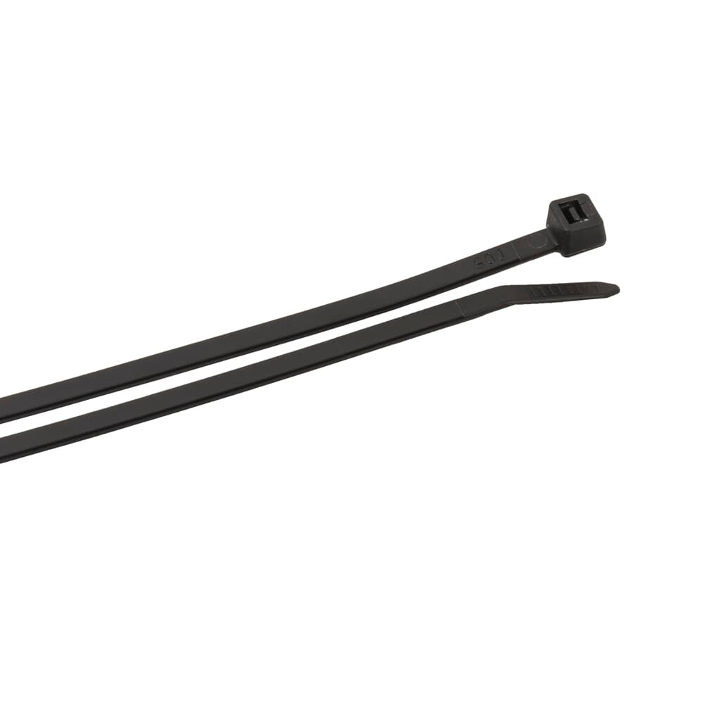 Cable Ties, 14-1/2 in Black Standard Duty, 100-Pack Discount