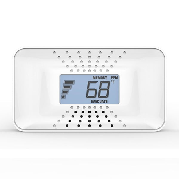 Carbon Monoxide Alarm with Temperature Digital Display