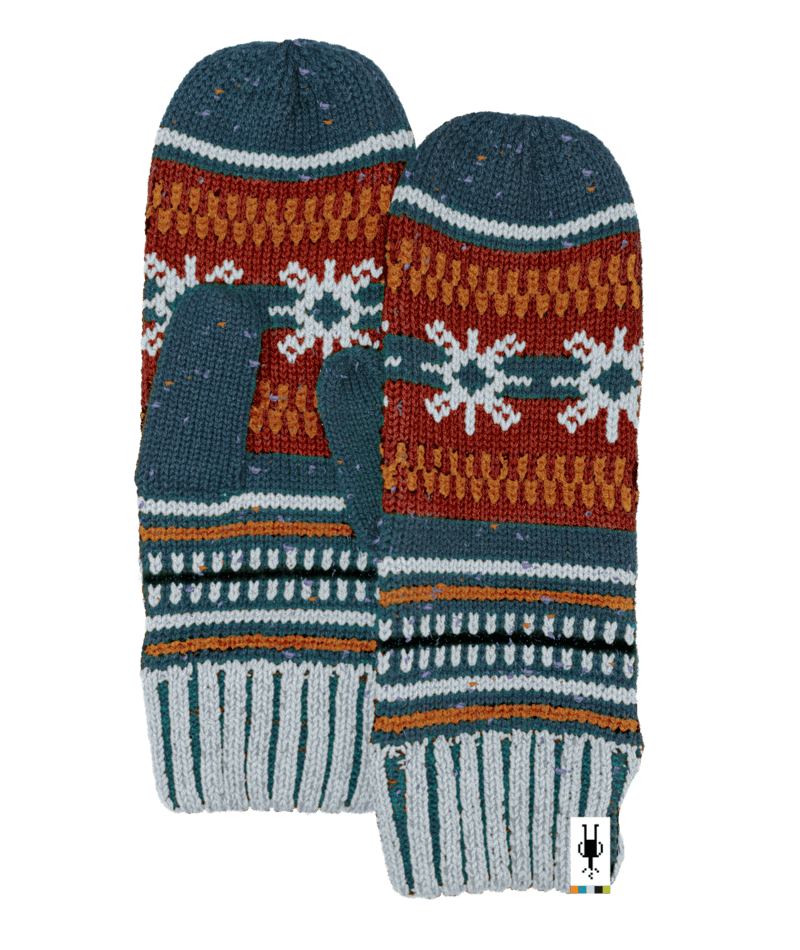 Chair Lift Mitten – Twilight Blue Donegal on Sale