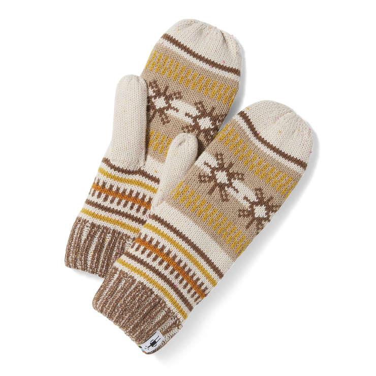 Chair Lift Mitten – Almond Donegal