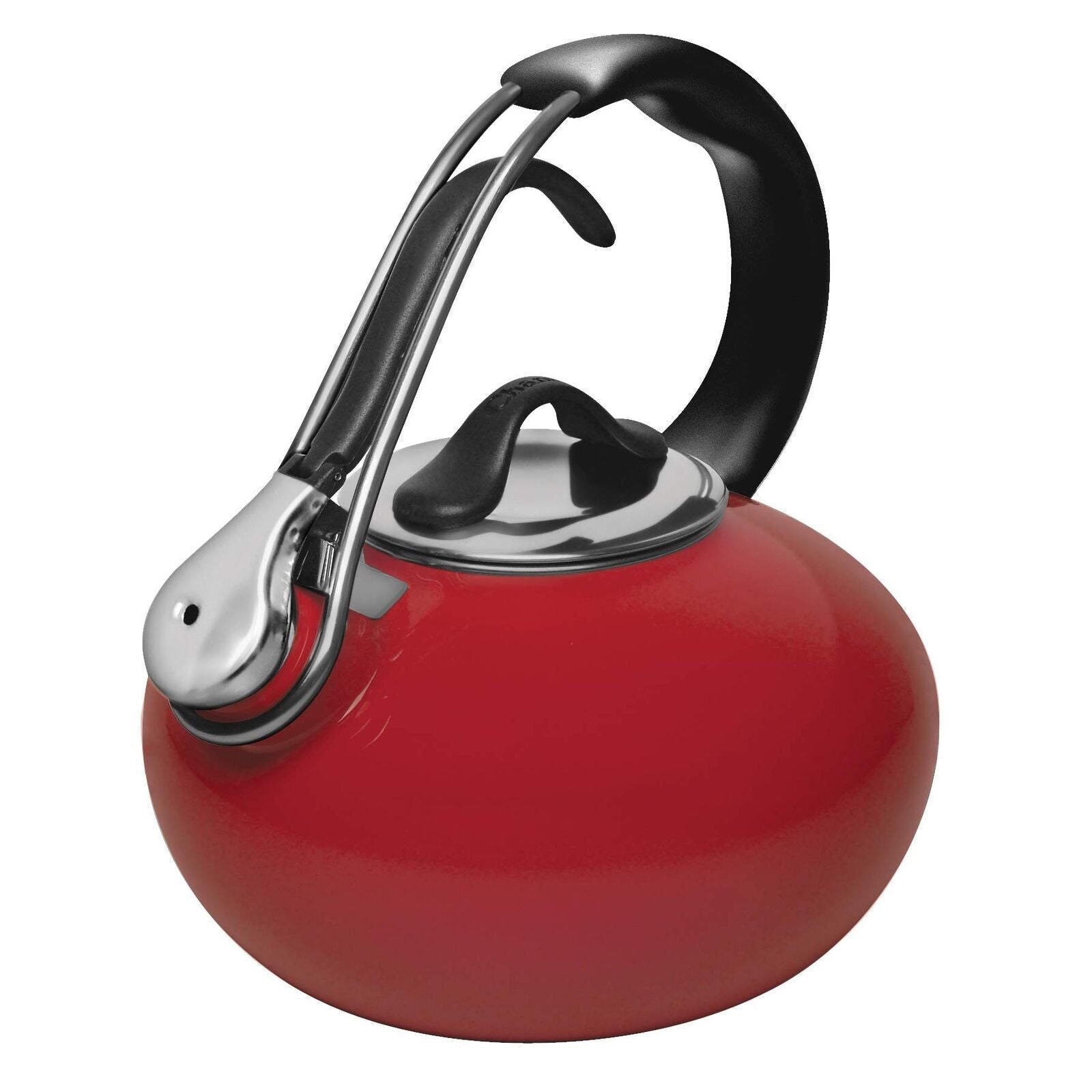 Classic Enamel On Steel Loop Teakettle Hot on Sale