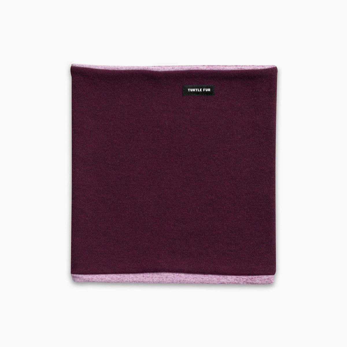 Comfort Luxe Double-Layer Neck Warmer – Garnet