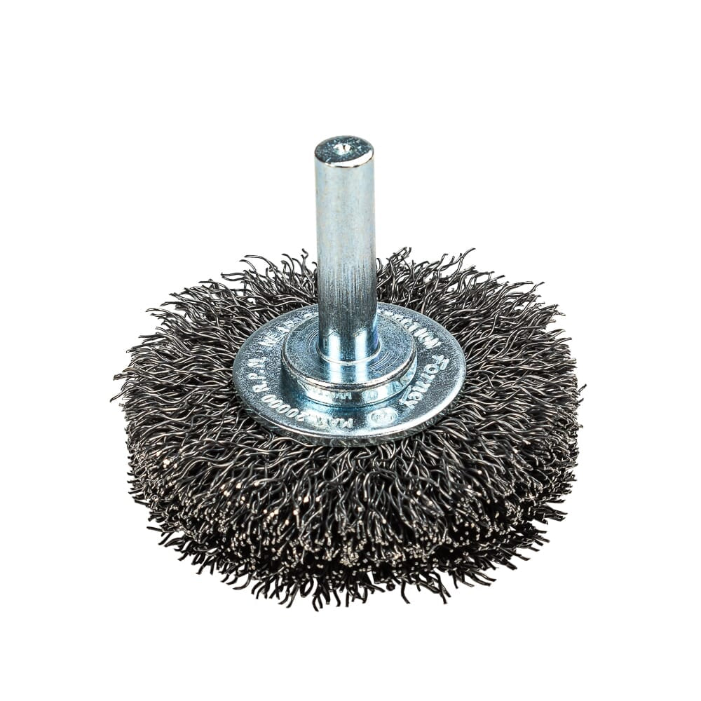 Command PRO Wire Wheel Crimped, 2 in x .014 in x 1/4 in Shank