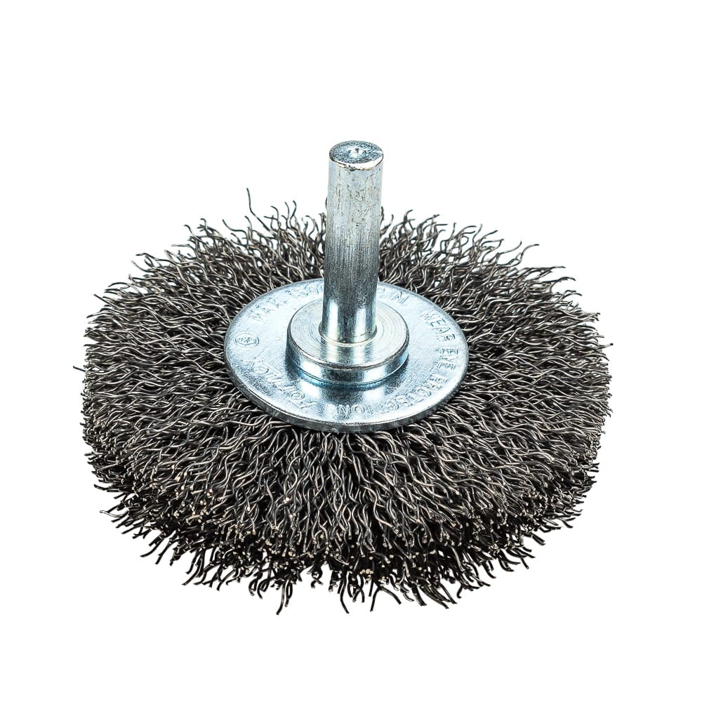 Command PRO Wire Wheel, Crimped, 2-1/2 in x .014 in x 1/4 in Shank Online now