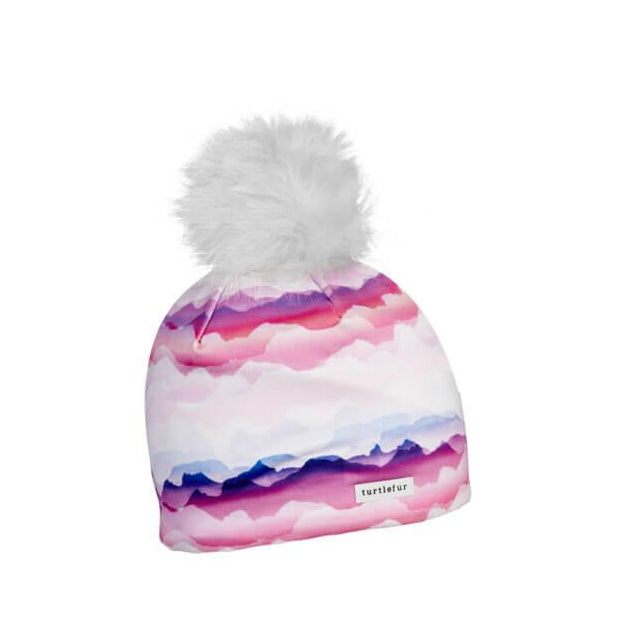 Comfort Shell Pom Pom Beanie – Print
