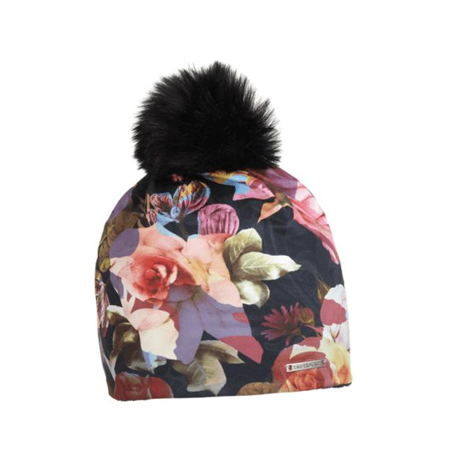 Comfort Shell Pom Pom Beanie – Print