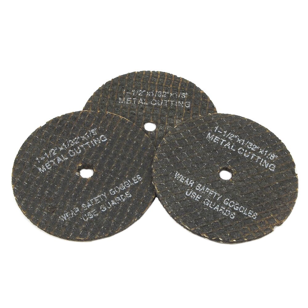 Cut-Off Wheels, Replacements 1-1/2 in, 3-Piece