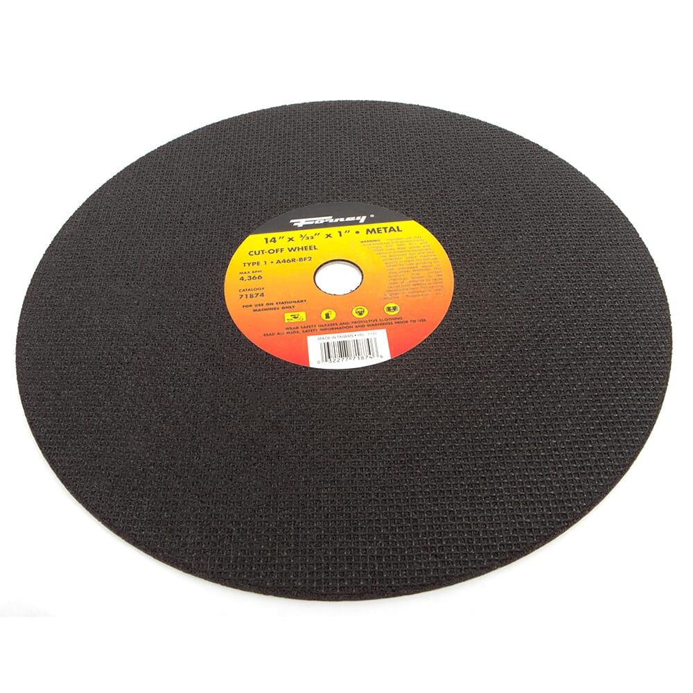 Cutting Wheel, Metal, Type 1 inStud Master in, 14 in x 3/32 in x 1 in