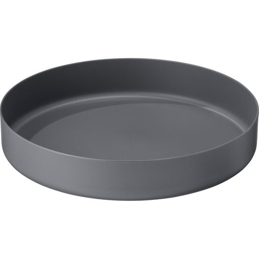 Deep Dish Plate Large Gray Online now