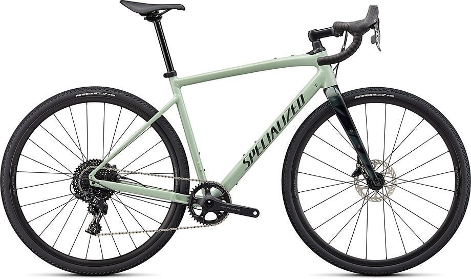 Diverge E5 Comp Bike, 56cm Gloss Spruce/Oak Metallic/Chrome/Wild