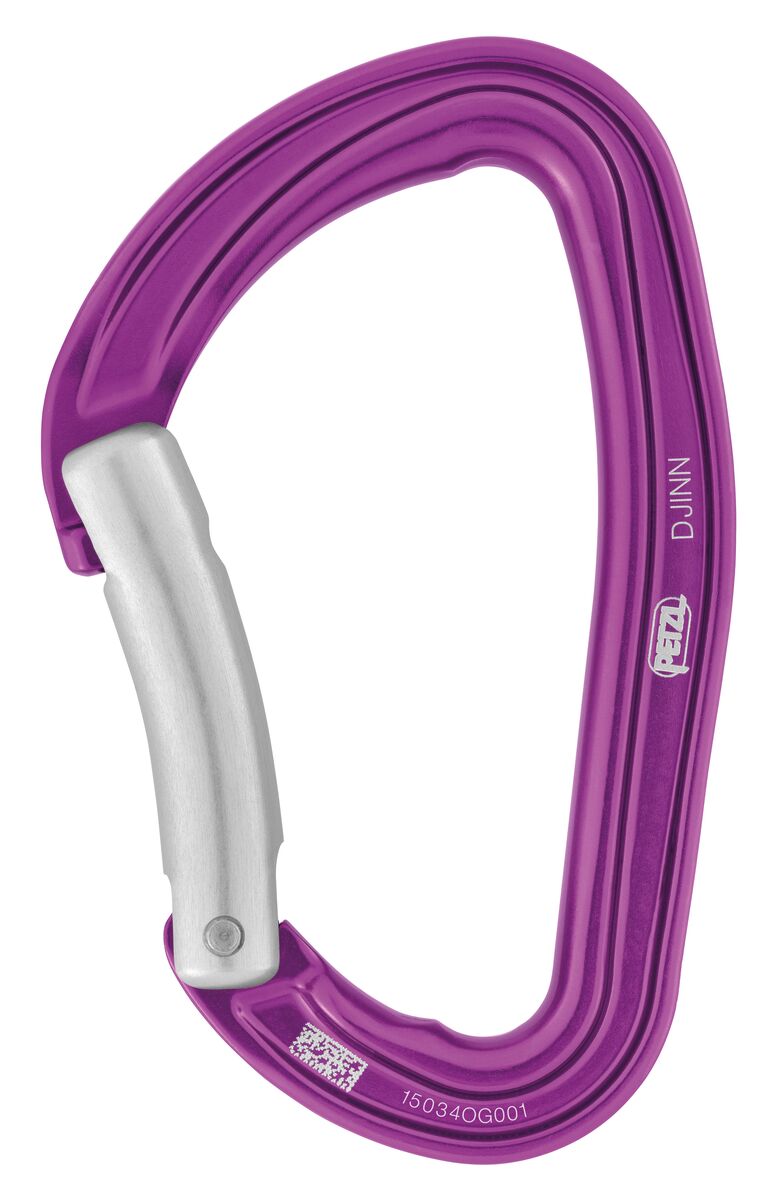 Djinn Bent Gate Carabiner Purple Discount