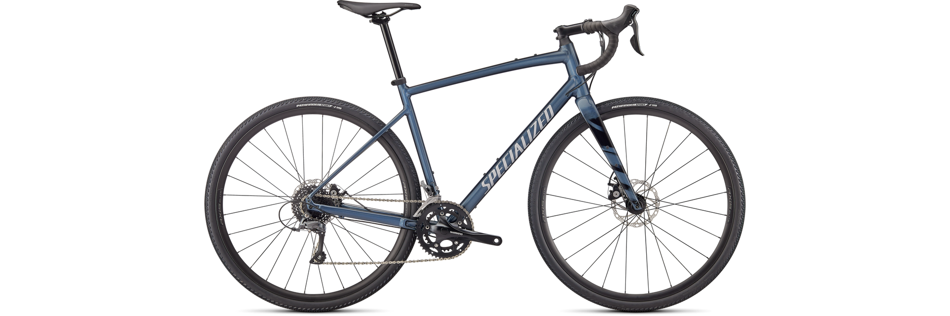 Diverge E5 Bike, 52cm Gloss Cast Battleship/Silver Dust/Chrome/Wild