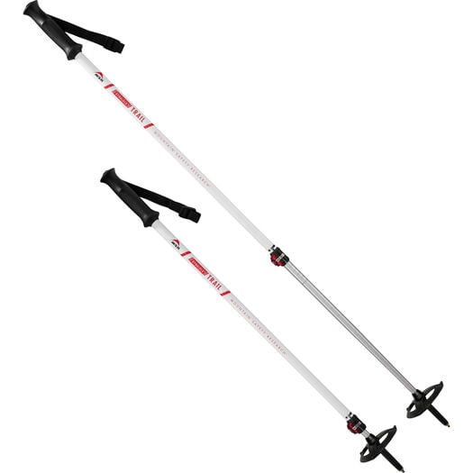 Dynalock Trail Poles White