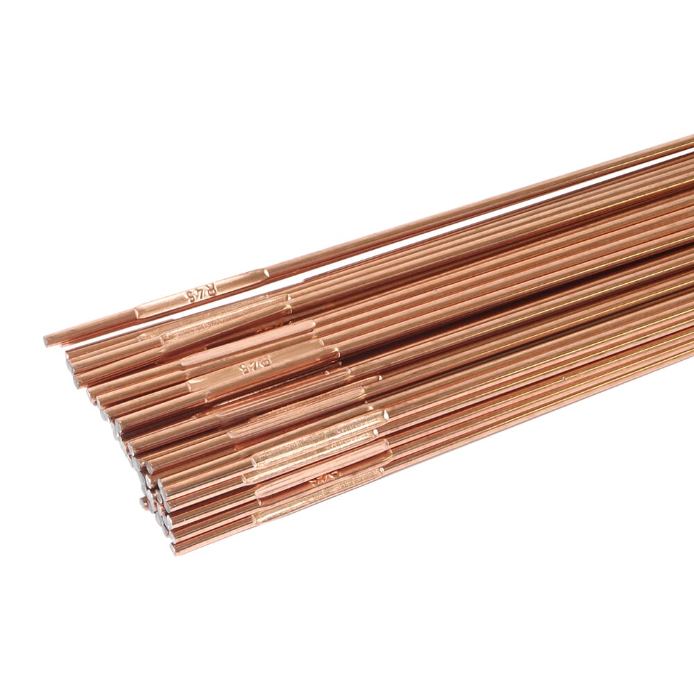 ER70S-6 Brazing, TIG, Steel Rod, 3/32 in x 36 in, 5 Pound