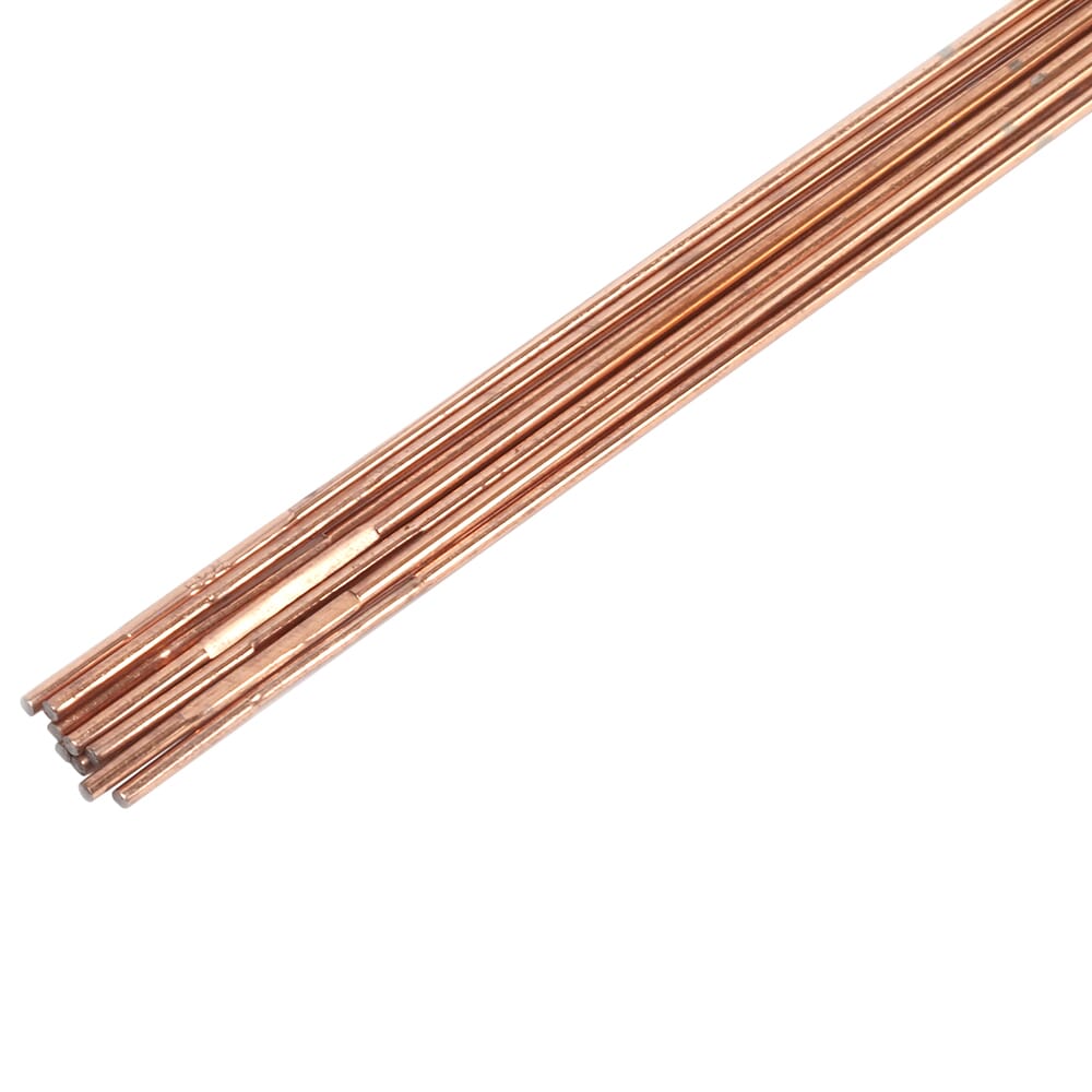 ER70S-6 Brazing, TIG, Steel Rod, 3/32 in x 18 in, 10 Rods