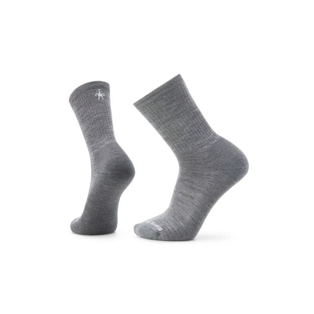 Everyday Solid Rib Crew Socks Fashion