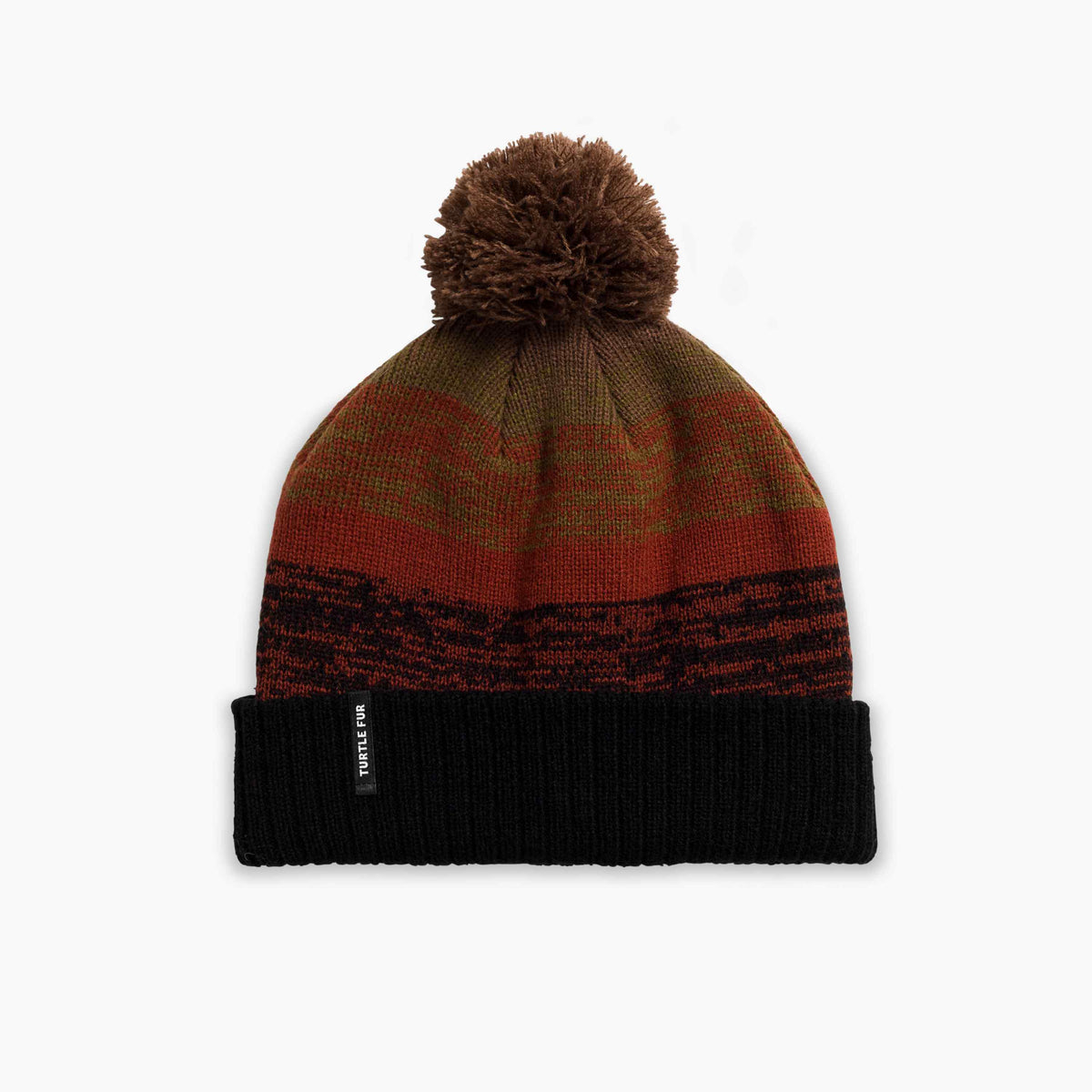 Fade Pom Beanie – Black