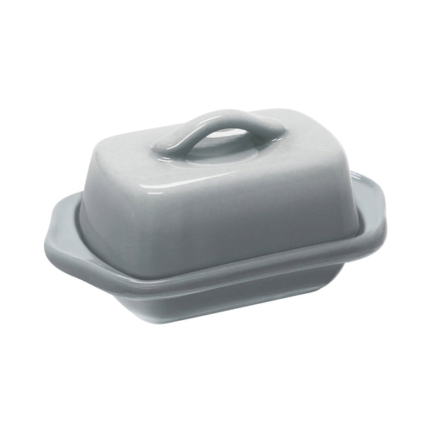 Fade Grey Mini Butter Dish 5 Inch X 3.25 Inch