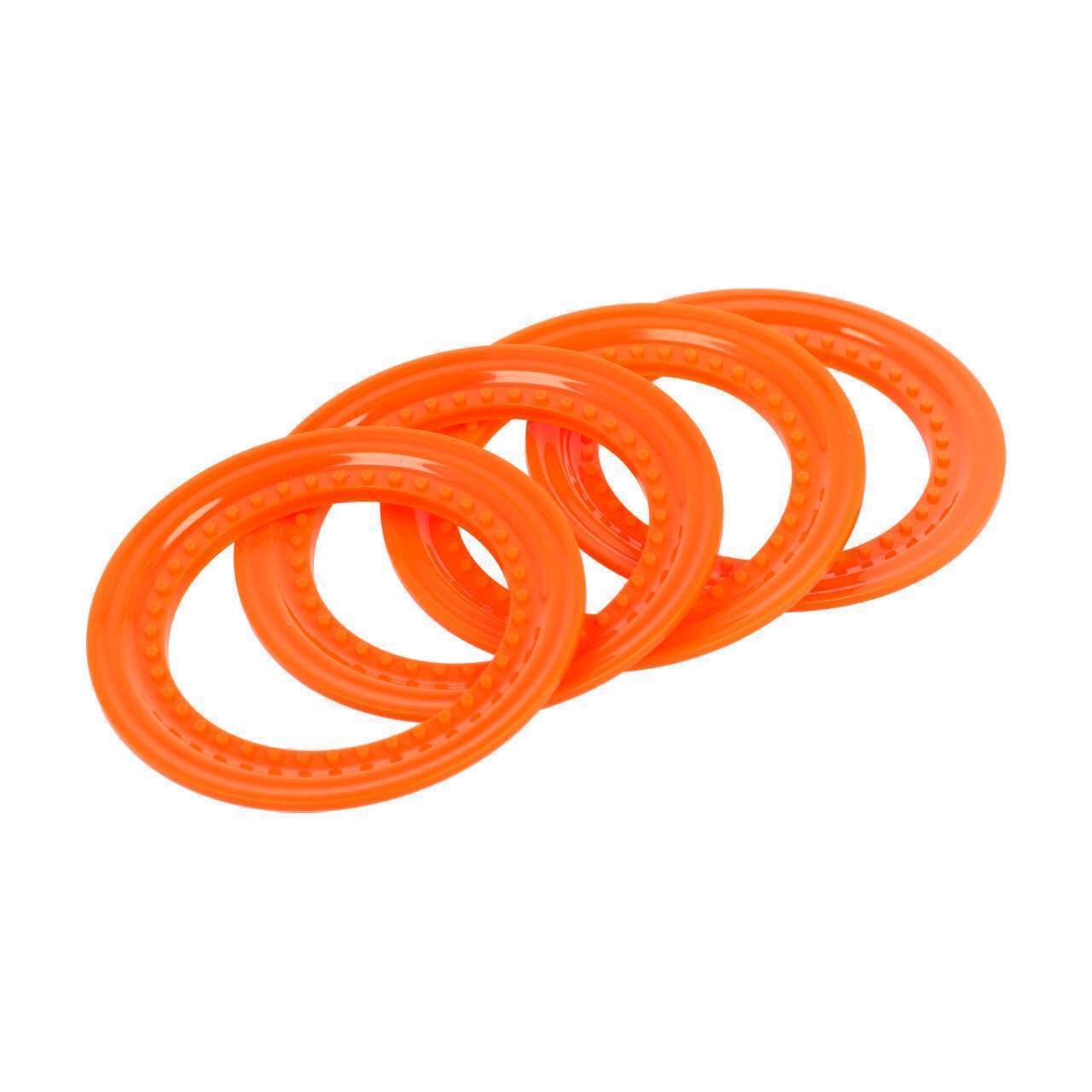 CQ0650 Bead Lock Ring (4 pcs) Orange MT Series Fashion
