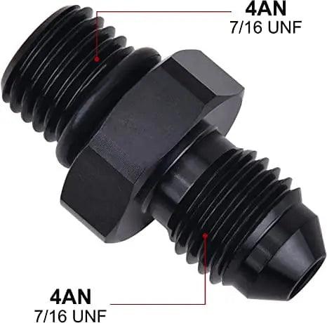 EVIL ENERGY AN Flare to AN ORB Male Fuel Rail Adapter Fitting