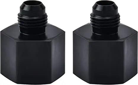 EVIL ENERGY AN Male Flare to NPT Female Fitting Adapter Aluminum 2PCS