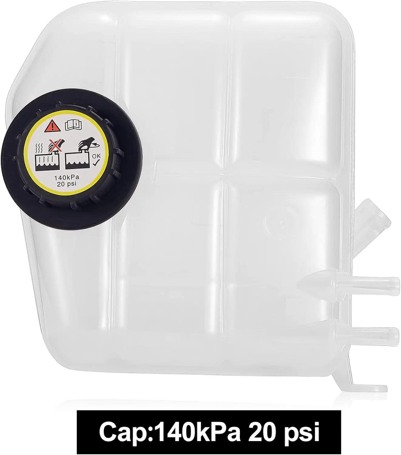 EVIL ENERGY Coolant Reservoir Tank with Cap Compatible with 2000-2007 Focus Replacement for 603-216