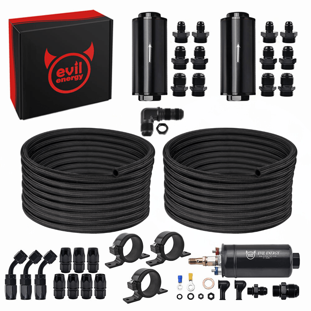EVIL ENERGY Fuel Injection In-Line Fuel Delivery Kit External Frame Mounted Pump