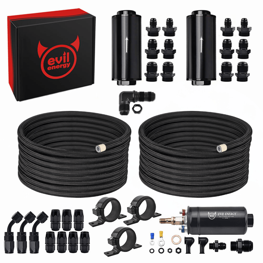 EVIL ENERGY Fuel Injection In-Line Fuel Delivery Kit External Frame Mounted Pump
