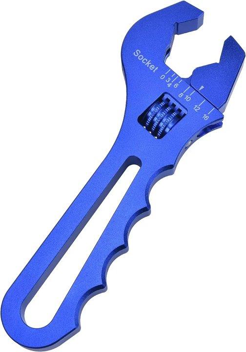 EVIL ENERGY Hose Fitting Adjustable Wrench 3AN-16AN Spanner Lightweight Aluminum