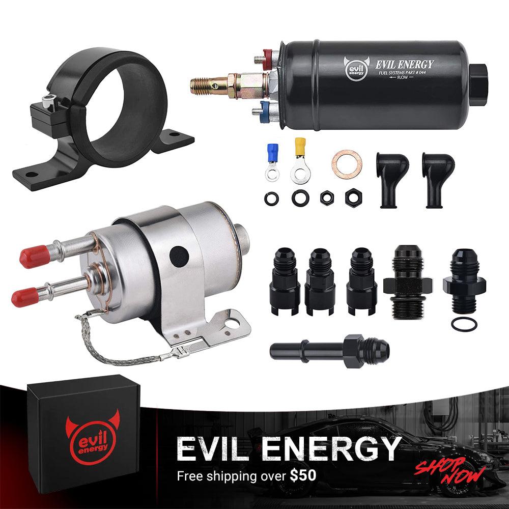 EVIL ENERGY Universal LS-Style Fuel Systems PTFE Fuel Hose External 300 LPH Fuel Pump