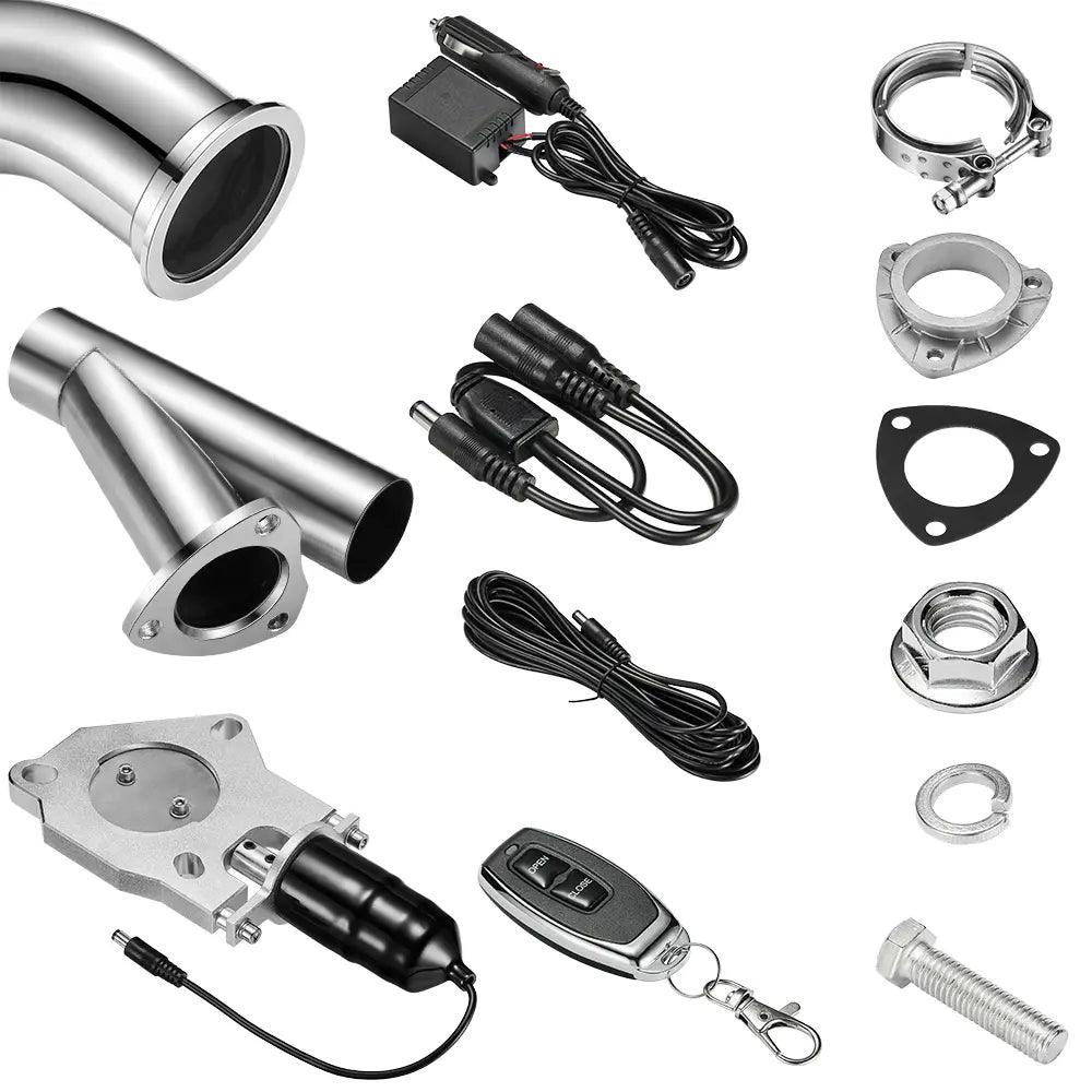 EVIL ENERGY Remote Electric Exhaust Cutout Kit (2.0/2.25/2.5/3.0 Inch)