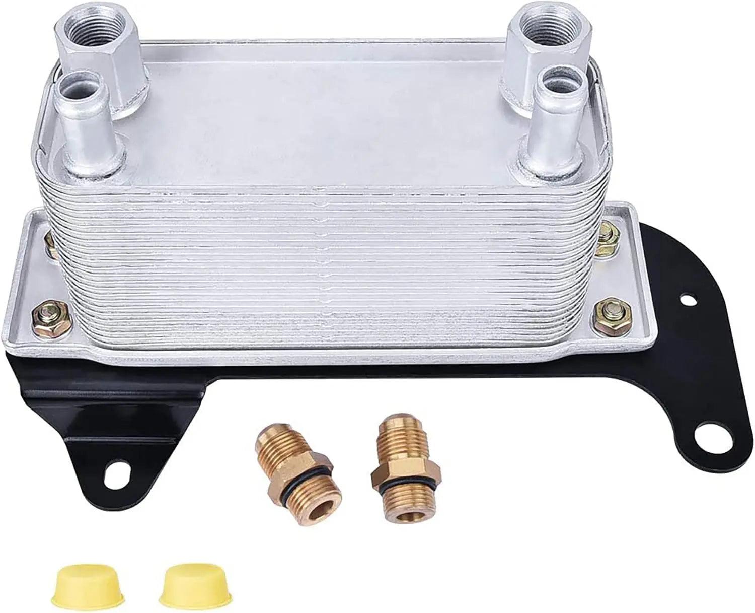 EVIL ENERGY Transmission Torque Converter Oil Cooler Compatible with 2003-2009 Dodge Ram 2500 3500 5.9L L6 Diesel 68004317AA 5086946AA Steel Bracket Sale