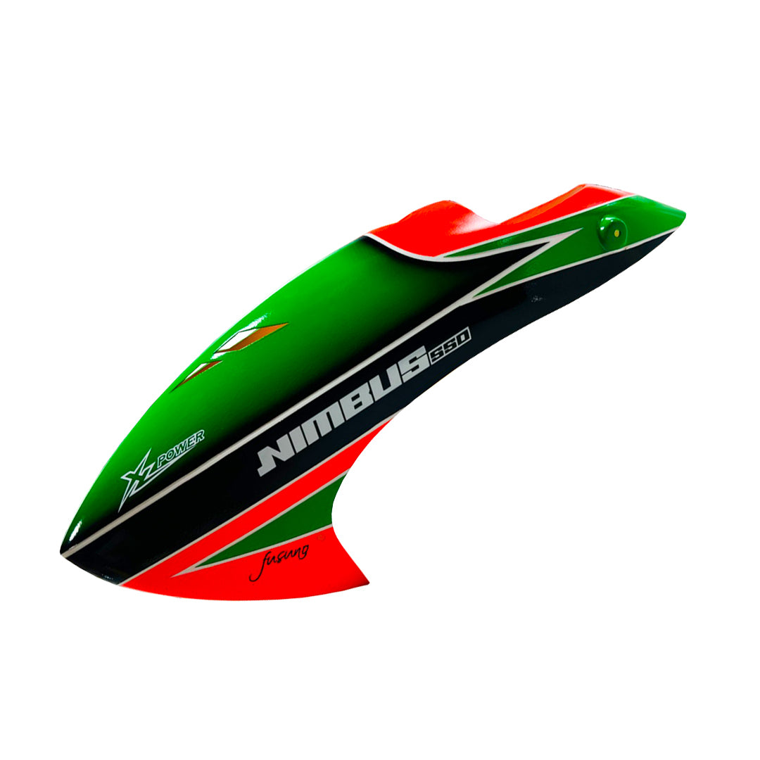 Fusuno Canopy XLPower Nimbus Nimbus 550 V2/Nitro 550 Orange/Green