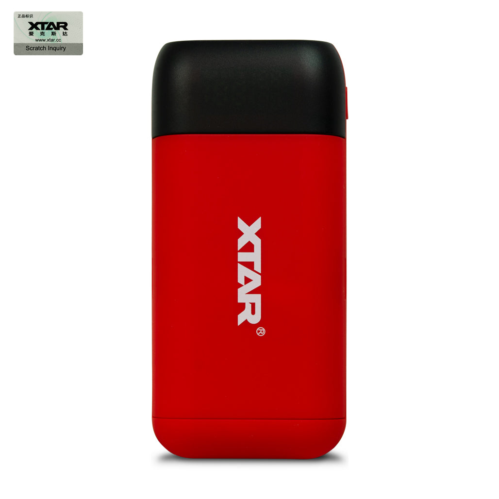 XTAR PB2SL Portable Power Bank Charger – Red Online