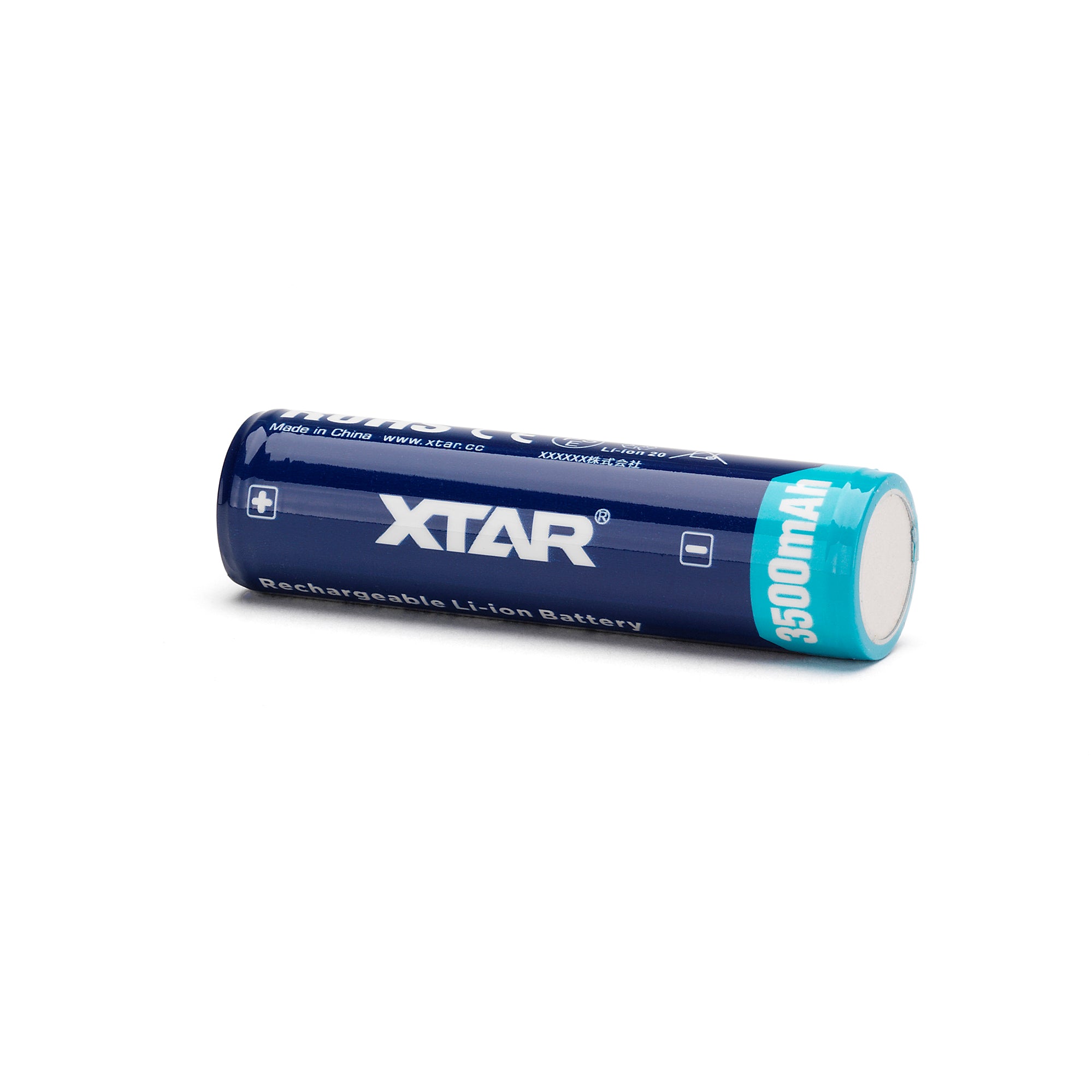 XTAR 18650 3500mAh 10A Battery – Protected Button Top