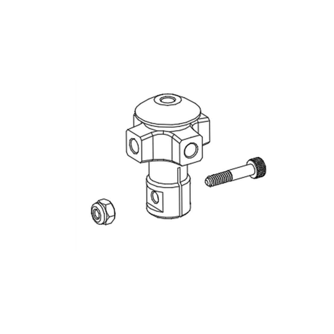 Goosky E2 Aluminum Rotor Blade Head