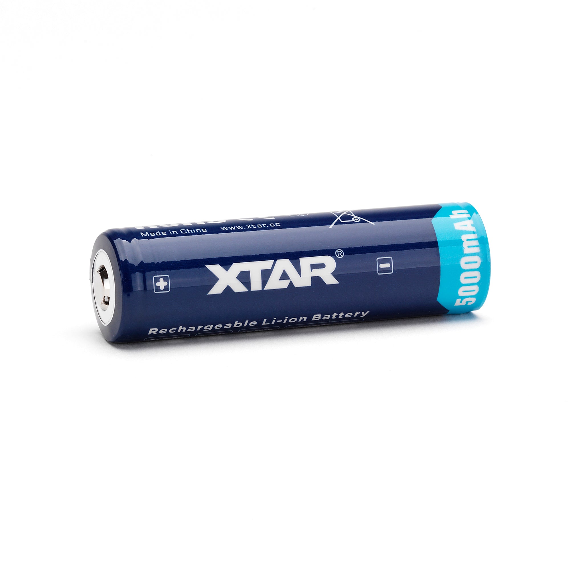 XTAR 21700 5000mAh 10A Battery – Protected Button Top