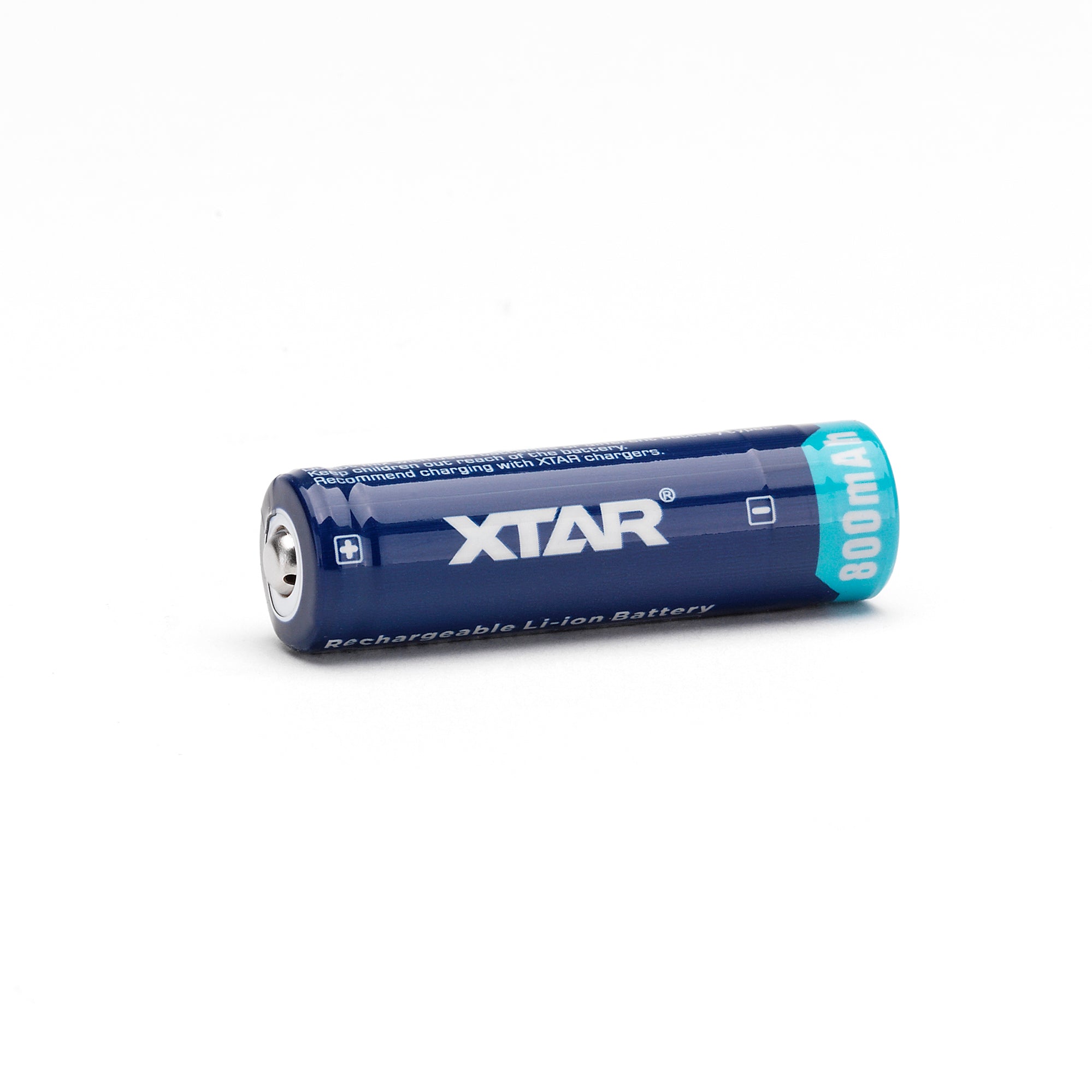 XTAR 14500 800mAh Battery – Protected Button Top