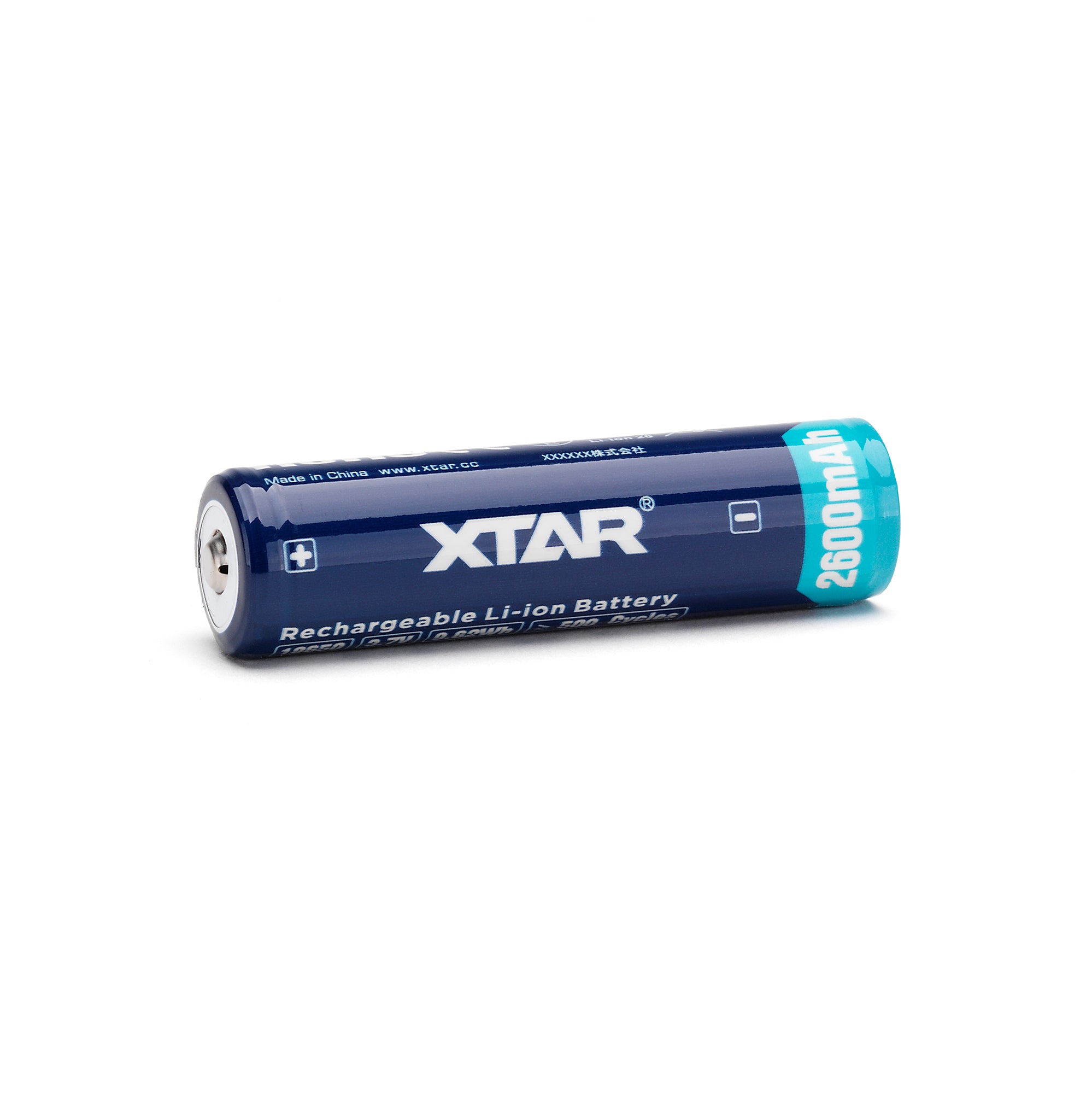 XTAR 18650 2600mAh 5A Battery – Protected Button Top