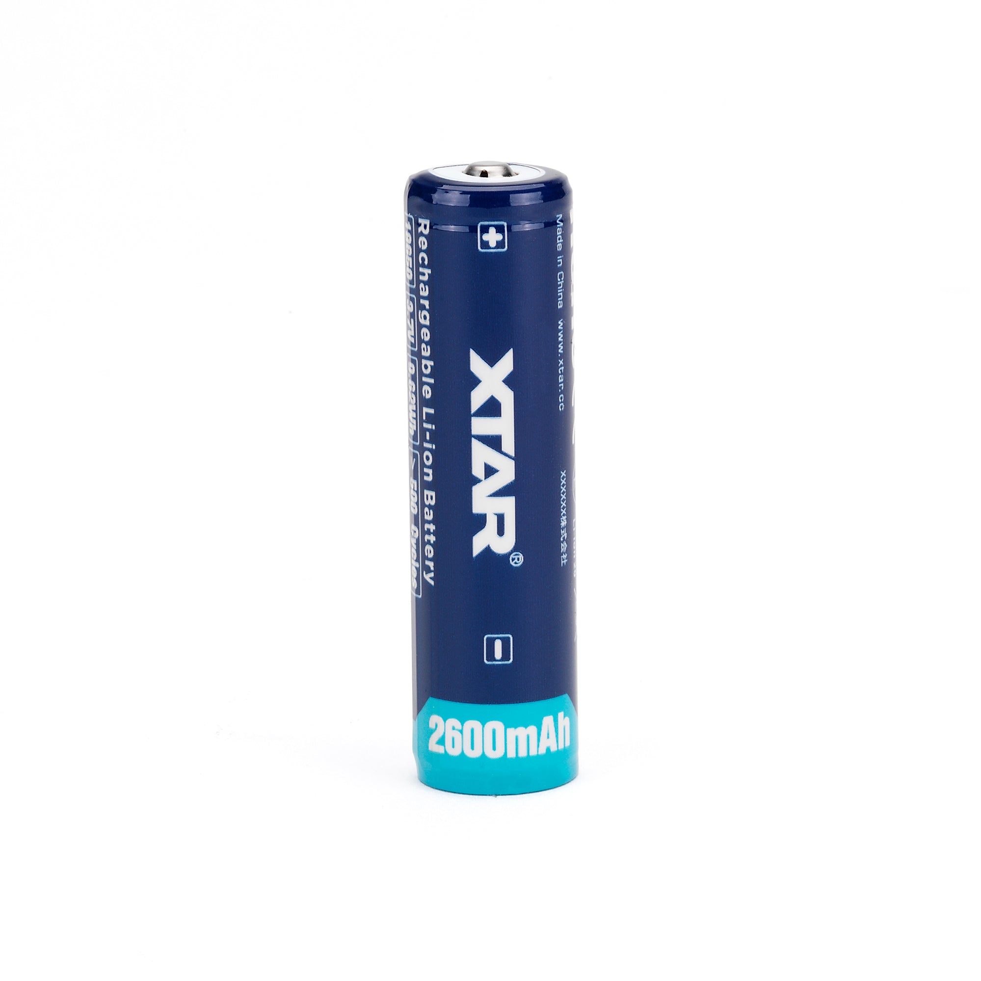 XTAR 18650 2600mAh 5A Battery – Protected Button Top