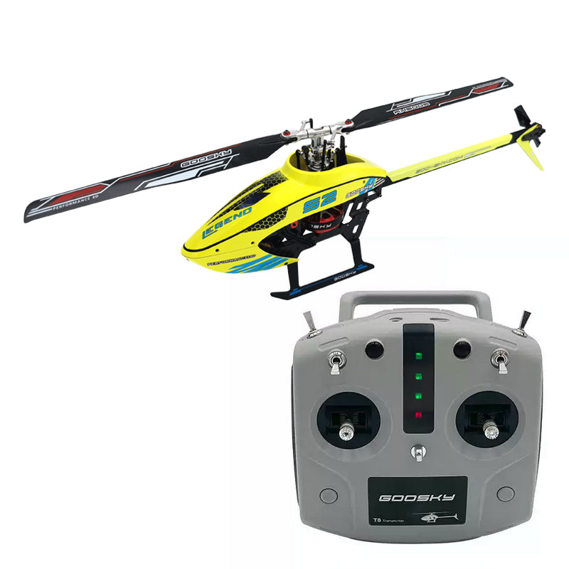 Goosky Legend S2 Helicopter (RTF) – Yellow (MODE 2)