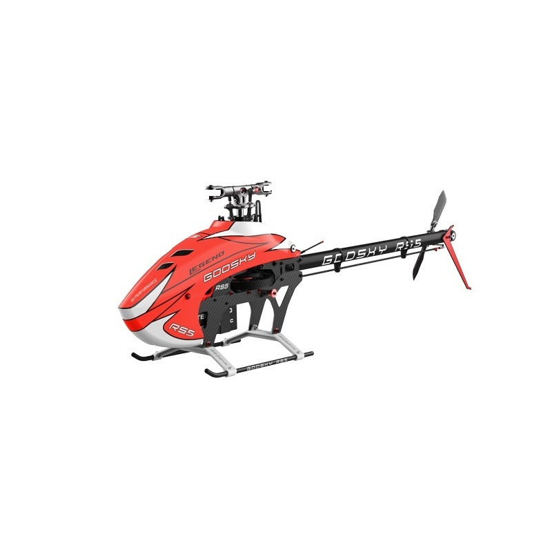 Goosky Legend RS5 Helicopter Kit w/o Blade – Orange (Unassembled)