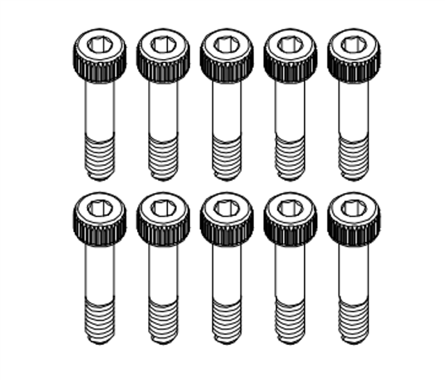 Goosky RS4 Screw Set M3x16mm Supply