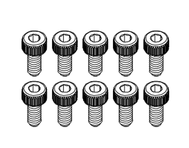 Goosky RS4 Screw Set M2x6mm