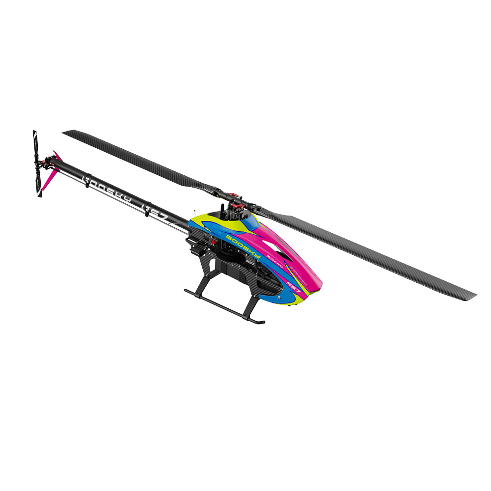 Goosky Legend RS7 Helicopter Kit w/o Blades – Pink on Sale